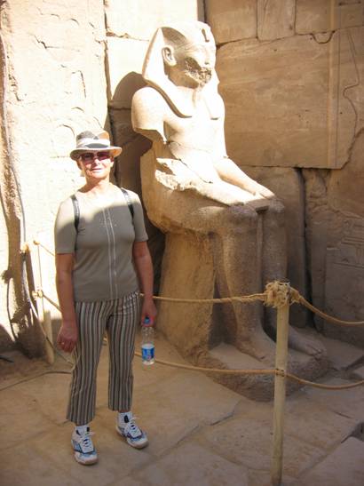 Aegypten Rundreise, Nilkreuzfahrt, IBEROTEL, MS Crown Empress, Luxor-Tempel, antike Waset