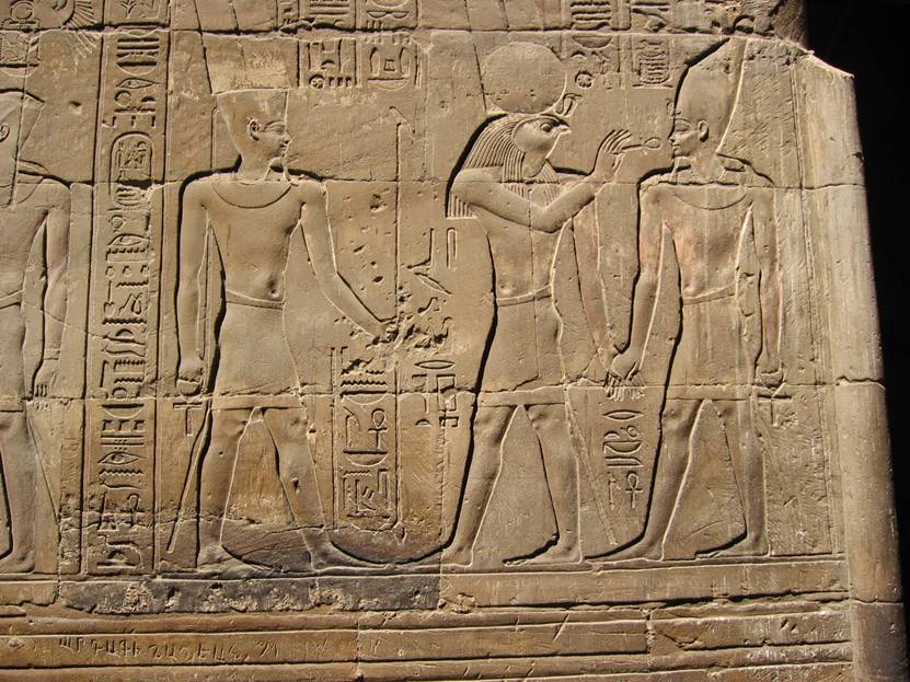 Aegypten Rundreise, Nilkreuzfahrt, IBEROTEL, MS Crown Empress, Luxor-Tempel, Temple of Luxor, Reliefs