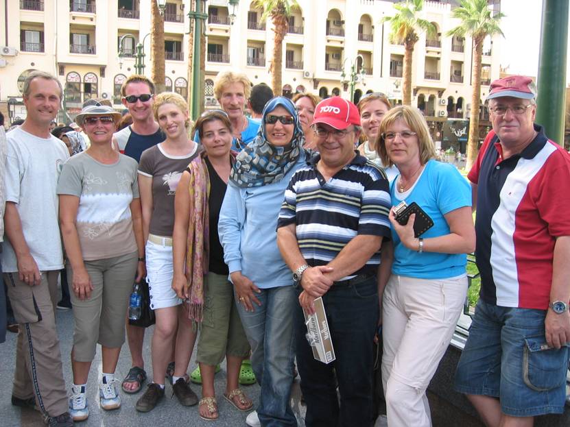 Aegypten Rundreise, Kairo, Stadtzentrum, Golden Bazaar, Khan-el-Khalili Basar, Reisegruppe der OSIRIS-Rundreise