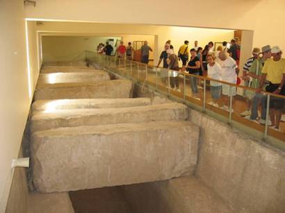Aegypten Rundreise, Kairo, Cheops Pyramide von Giseh, Cheops-Boat-Museum 