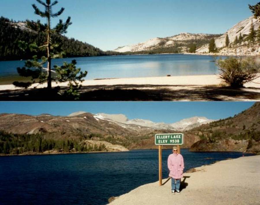USA Rundreise - Amerika Rundreise, Sierra Nevada, Nationalpark Ellery Lake, Mammoth Lakes