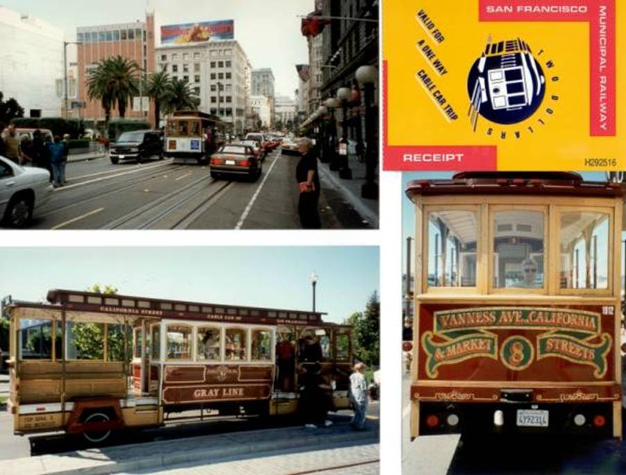 USA Rundreise - Amerika Rundreise, Kalifornien, San Francisco, Cable Car, Gray Line, Hauptattraktion 