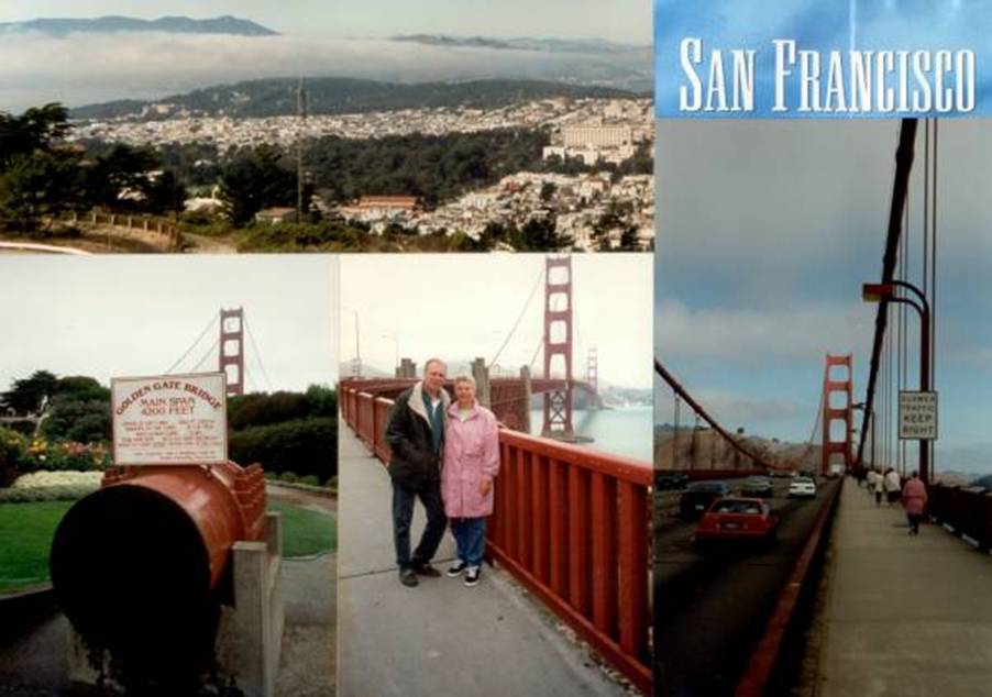 USA Rundreise - Amerika Rundreise, Kalifornien, San Francisco, Golden Gate Bridge