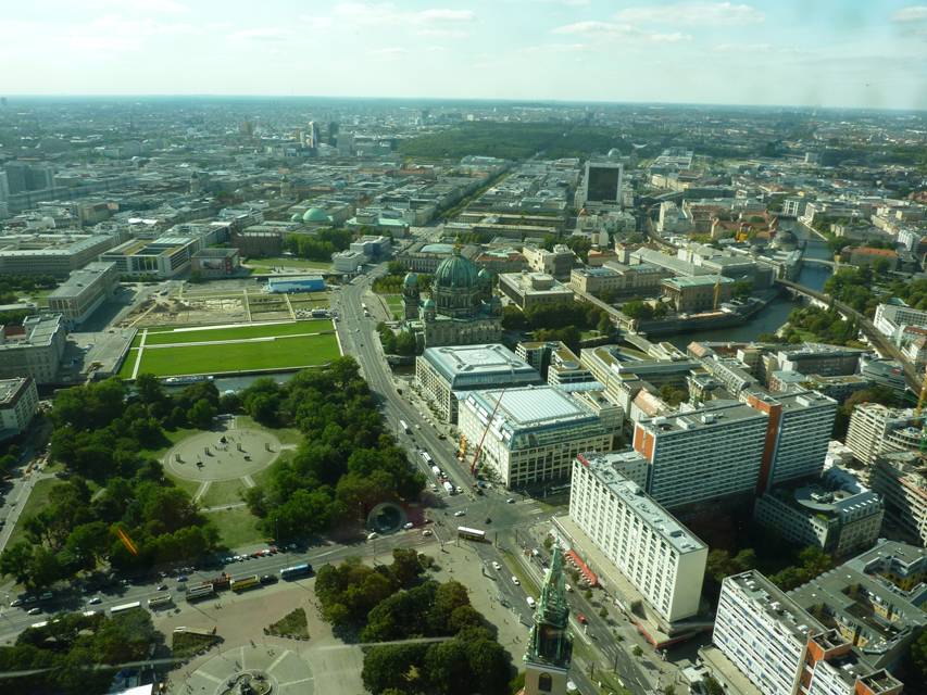 Berlin, Fernsehturm, Wahrzeichen, Aussicht