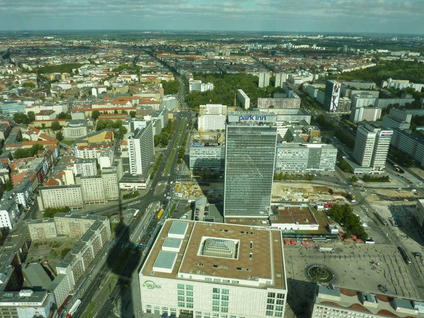 Berlin, Fernsehturm, Wahrzeichen, Aussicht