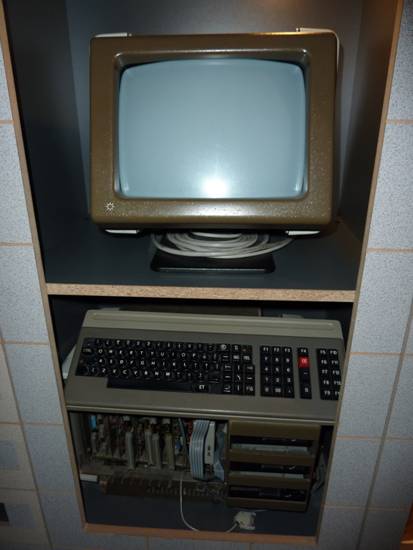 Berlin, DDR-Museum, Fernsehapparat, Computer