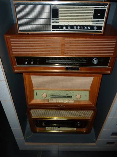 Berlin, DDR-Museum, Radioapparate