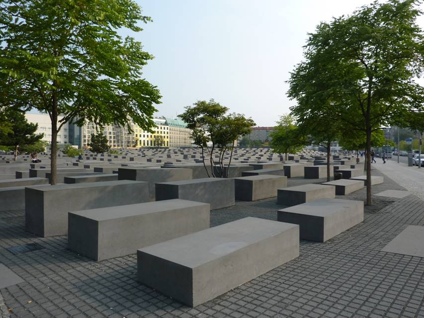 Berlin, Holocaust Mahnmal, Denkmal fuer die ermordeten Juden Europas