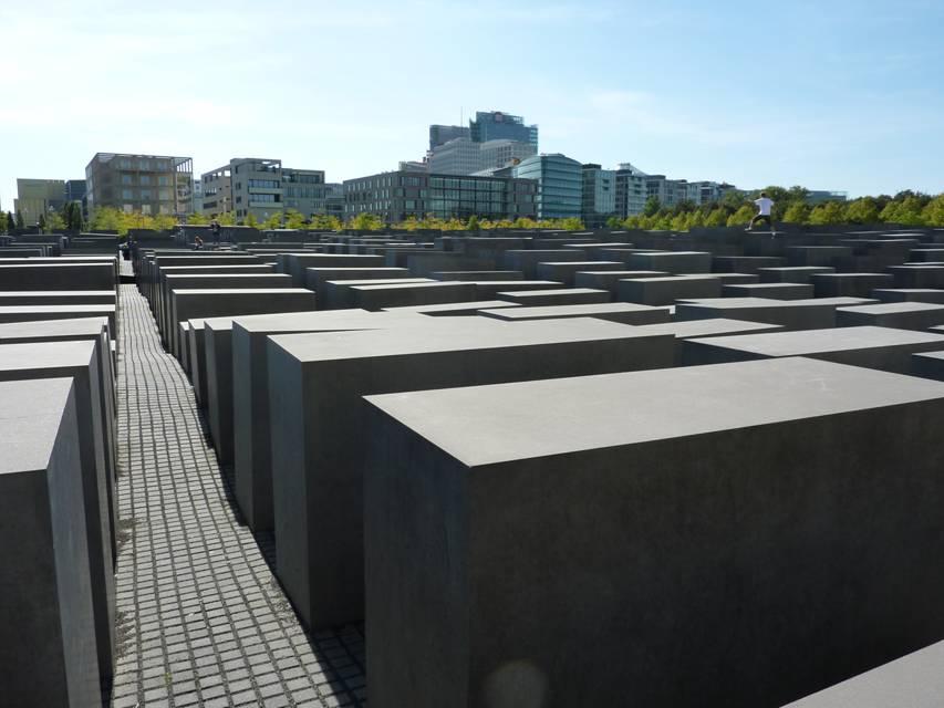 Berlin, Holocaust Mahnmal, Denkmal fuer die ermordeten Juden Europas
