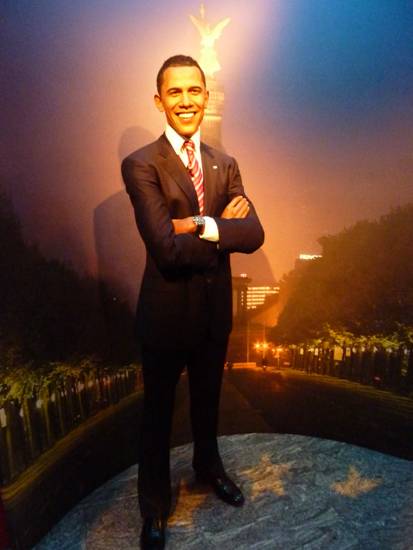 Berlin, Madame Tussauds Wachsfiguren, Barak Obama