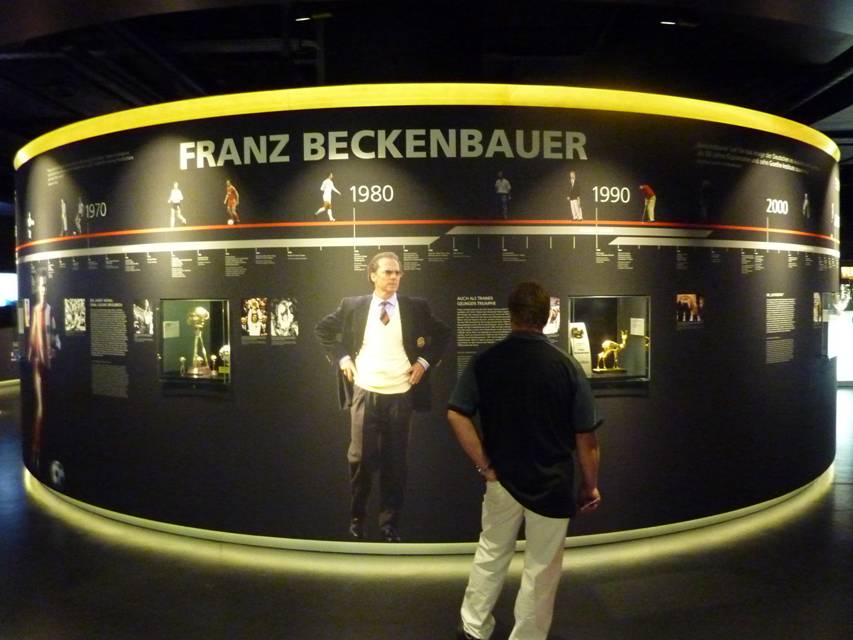 Muenchen Stadtbummel, Erlebniswelt, Franz Beckenbauer
