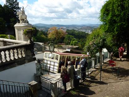 Portugal Rundreise, Braga, Pilgerstaette Bom Jesus do Monte