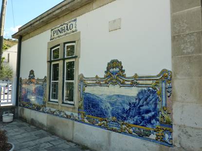 Portugal Rundreise, Pinhao, Bahnhof