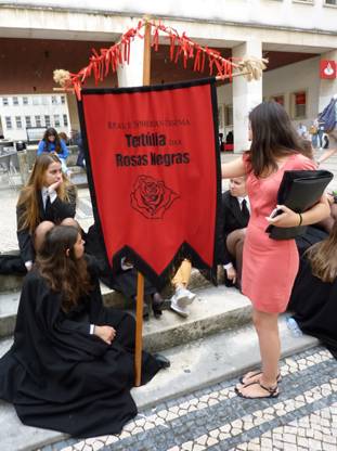 Portugal Rundreise, Coimbra, Studenten
