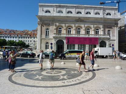 Portugal Rundreise, Lissabon, Baixa (Unterstadt)