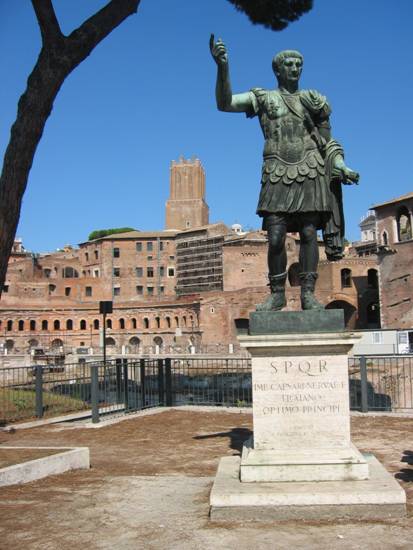 Rom, SPQR Trajan, Feldherr Trajan, Kaiserforum, Basiliken