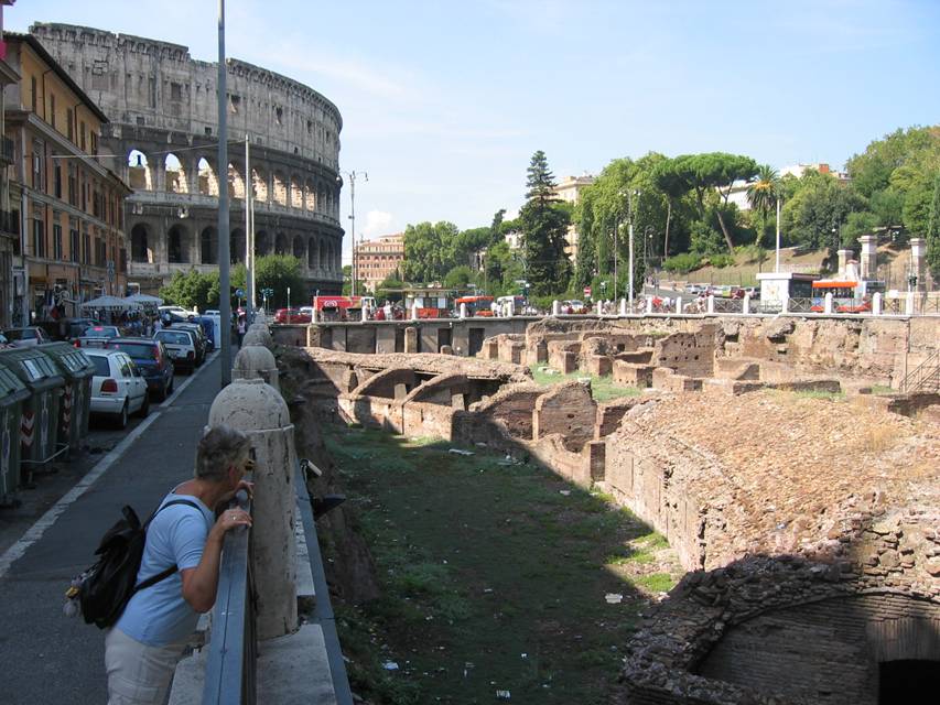 Rom, Colosseum, Amphitheater, Flavier, Ludus Magnus