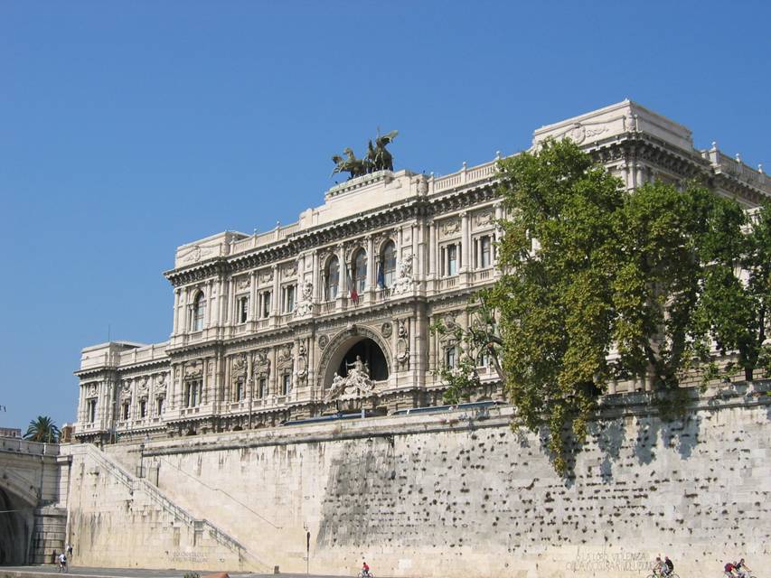Rom, Tiber, Justizpalast, Palazzo di Giustizia