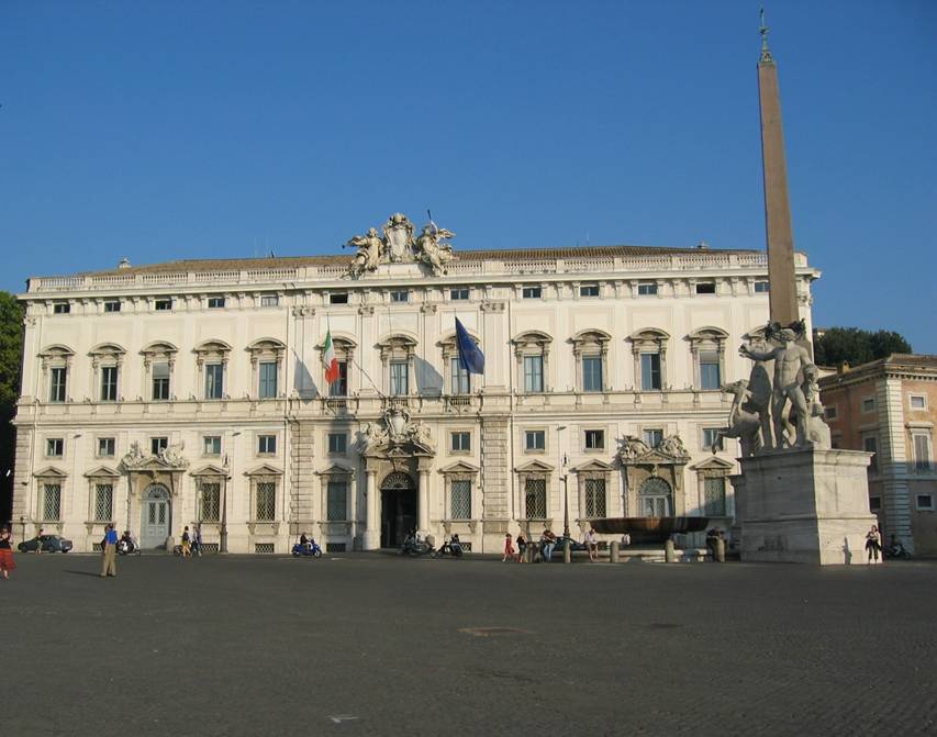 Rom, Quirinalspalast, Monte Quirinale, Palast des Praesidenten