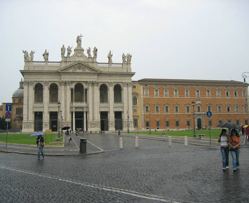Rom, Basilica Sankt Johann im Lateran, Lateran, Stammkirche, Papstresidenz