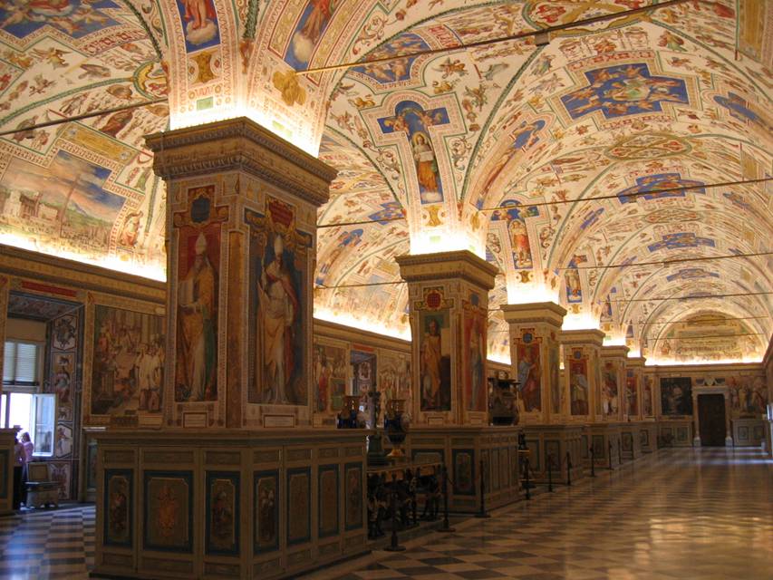 Rom, Vatikanischen Museen, Musei Vaticani, Vatikan, Museum, Bibliothek