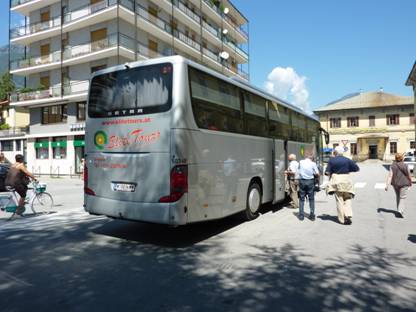 Rundreise Schweiz, Domodossola, Autobus von Elite Tour