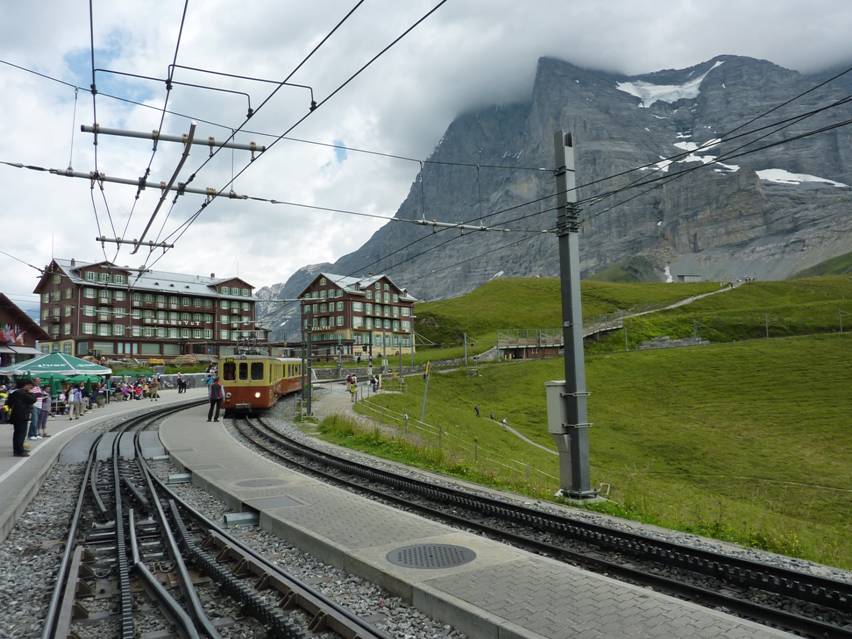 Rundreise Schweiz, Jungfraubahn, Bergstation