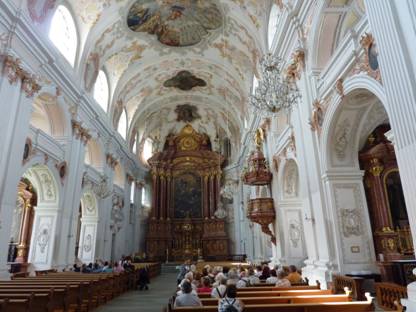 Rundreise Schweiz, Luzern, Stadtbummel, Jesuitenkirche