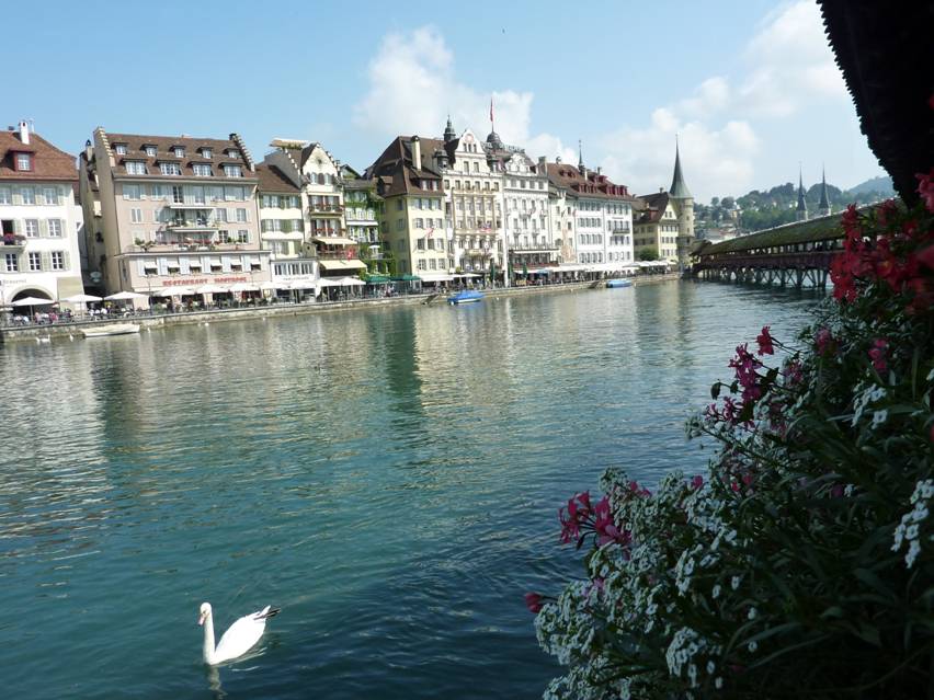 Rundreise Schweiz, Luzern, Stadtbummel, Altstadt