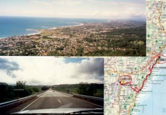 Australien Rundreise, Pacific Highway, Route Westkueste