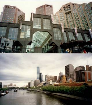 Australien Rundreise, Melbourne, Skyline