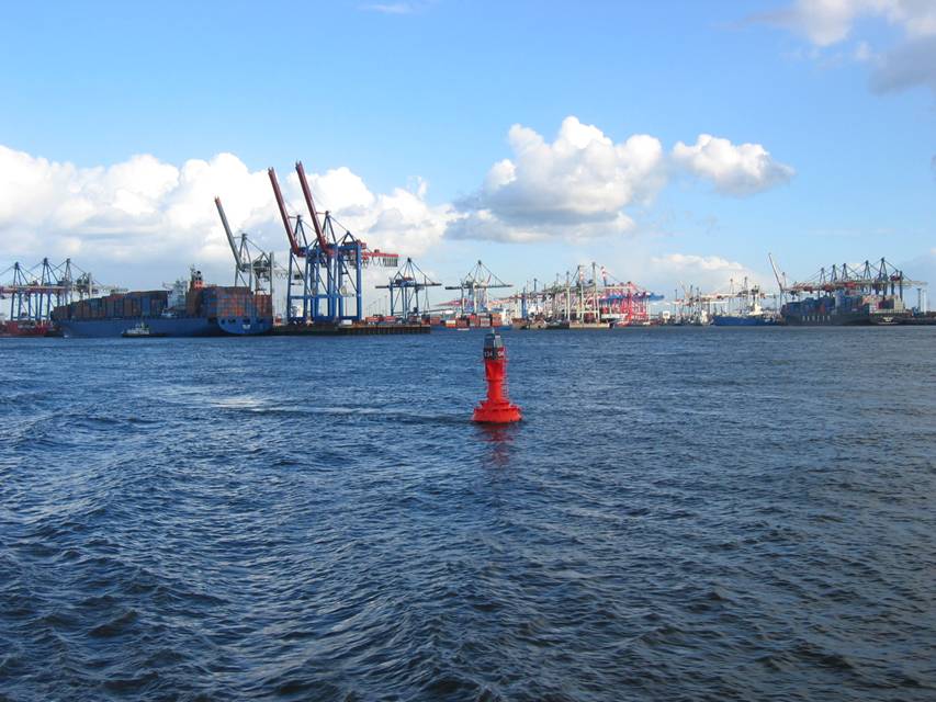 Hamburg, Containerterminals in Waltersdorf