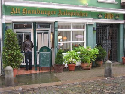 Hamburg, Alt Hamburger Aalspeicher, Restaurant