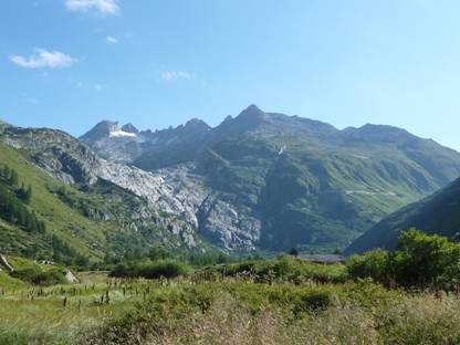 Schweiz Rundreise, Rhonegletscher