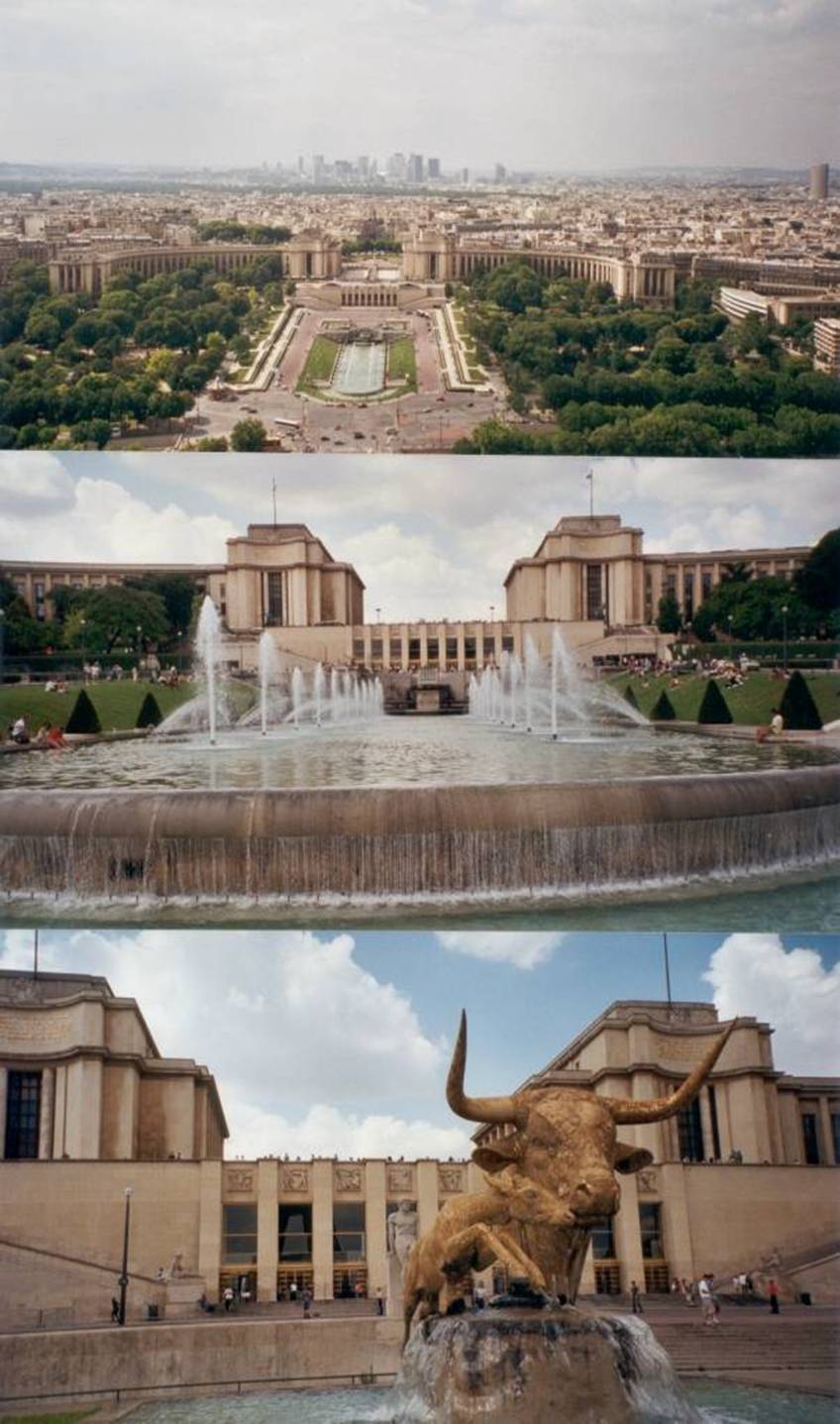 Paris, Eiffelturm, Wahrzeichen, Weltausstellung 1889, Aussicht, Trocadero, Palais de Chaillot