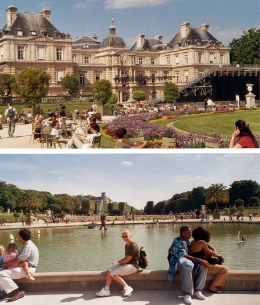 Paris, Jardin du Luxembourg, franzoesische Garten