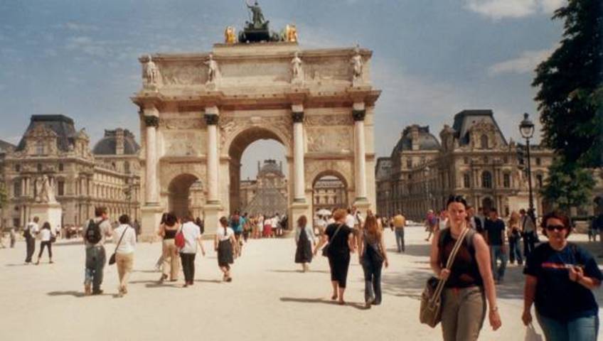 Paris, Arc de Triumphe du Carrousel, kleiner Triumphbogen