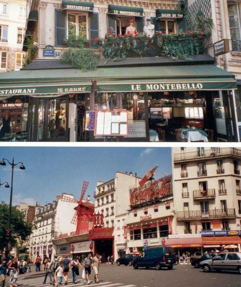 Paris, Moulin Rouge, Rote Muehle, Le Montebello