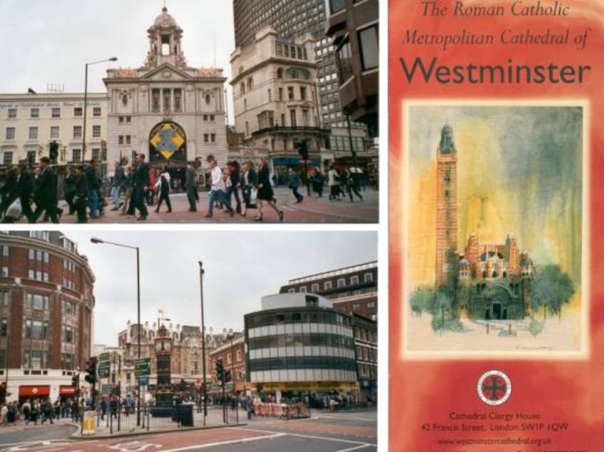 London: Cathedral of Westminster, Zentrum