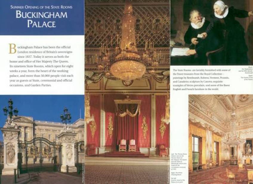 London: Buckingham Palace, Residenz der britischen Monarchen