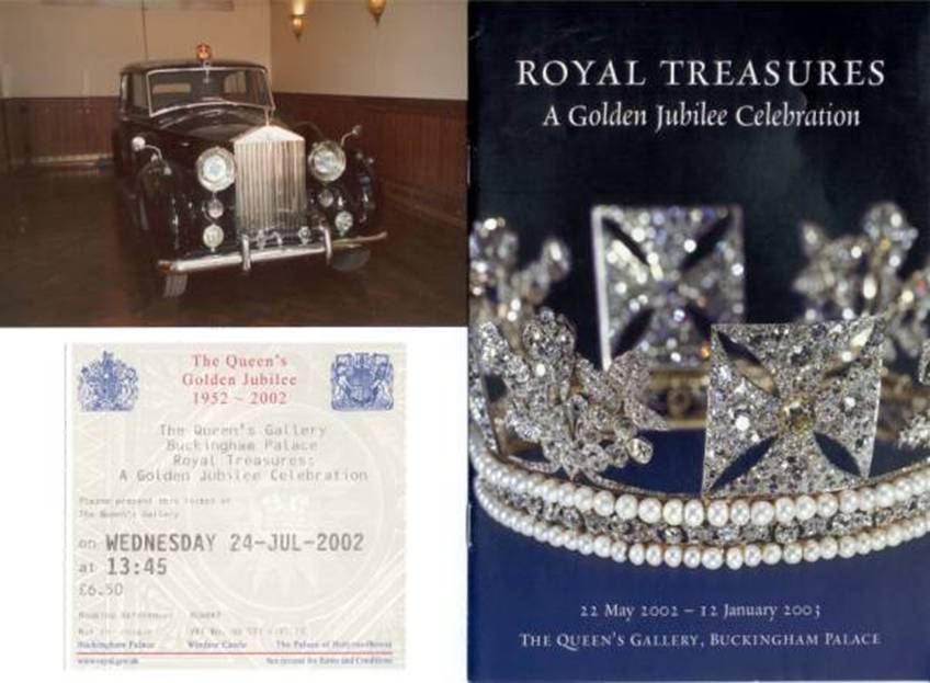 London: Queens Gallery, Royal Treasures, Golden Jubilee