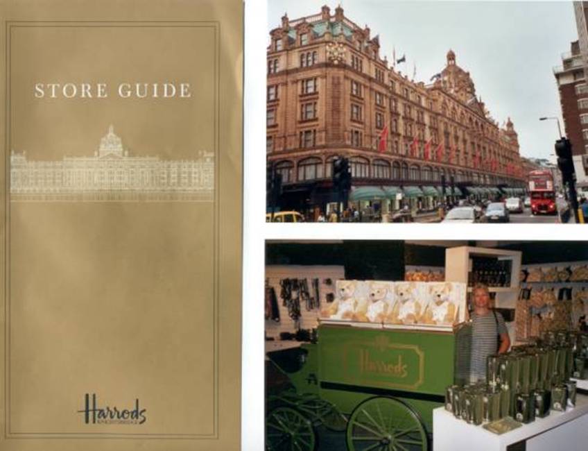 London: Harrods, Kaufhaus Harrods, shoppen